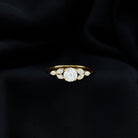 Rosec Jewels-Certified 6 MM Round Diamond Promise Engagement Ring For Her