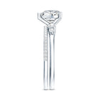 1.2 Carat Certified Lab Grown Diamond Heart Bridal Ring Set Lab - ( EF-VS ) - Rosec Jewels
