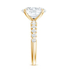 Rosec Jewels-Lab Grown Diamond Oblong Engagement Ring 3 Carat with IGI Certificate