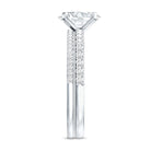 Rosec Jewels-IGI Certified 1 Carat Lab Grown Diamond Engagement Ring with Wedding Band Set