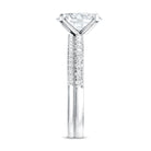 Rosec Jewels-IGI Certified 2 Carat Lab Grown Diamond Oval Wedding Ring Set