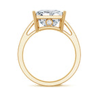 Rosec Jewels-Solitaire 5 Carat Lab Grown Diamond Princess Cut Engagement Ring IGI Certified