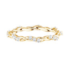Rosec Jewels-Lab Grown Twisted Diamond Stackable Ring