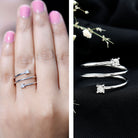 Rosec Jewels-Lab Grown Diamond Spiral Ring