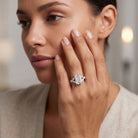 IGI Certified Lab Grown Diamond Emerald Cut Engagement Ring 3 Carat Lab - ( E-VS1 ) - Rosec Jewels