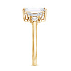 IGI Certified Lab Grown Diamond Emerald Cut Engagement Ring 3 Carat Lab - ( E-VS1 ) - Rosec Jewels