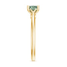 Rosec Jewels-IGI Certified Lab Grown Green Diamond 1 Carat Solitaire Ring for Women