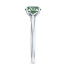 Rosec Jewels-Solitaire 2 Carat Engagement Ring with IGI Certified Lab Grown Green Diamond