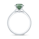 Rosec Jewels-Solitaire 2 Carat Engagement Ring with IGI Certified Lab Grown Green Diamond