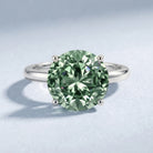 IGI Certified Huge Lab Grown Green Diamond Solitaire Engagement Ring 5 Carat VS1 - Rosec Jewels