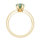 Rosec Jewels-Lab Grown Green Diamond 1 Carat Solitaire Ring with IGI Certificate