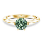 Rosec Jewels-Lab Grown Green Diamond 1 Carat Solitaire Ring with IGI Certificate