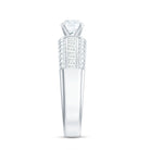 Rosec Jewels-1.75 CT Cubic Zircon Statement Engagement Ring