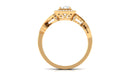0.75 CT Zircon Engagement Ring AAAA - Rosec Jewels