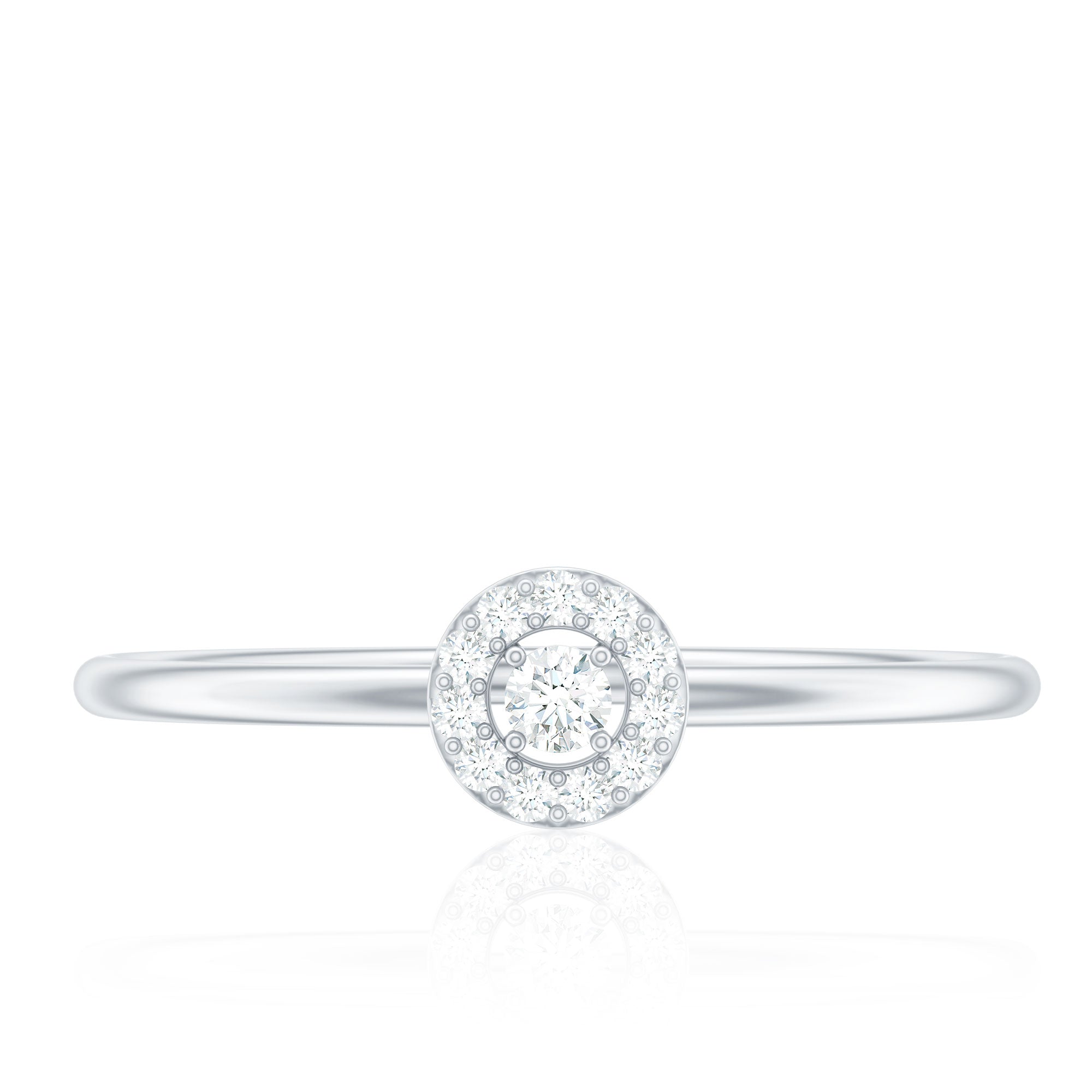 Rosec Jewels-Natural Diamond Dainty Promise Ring