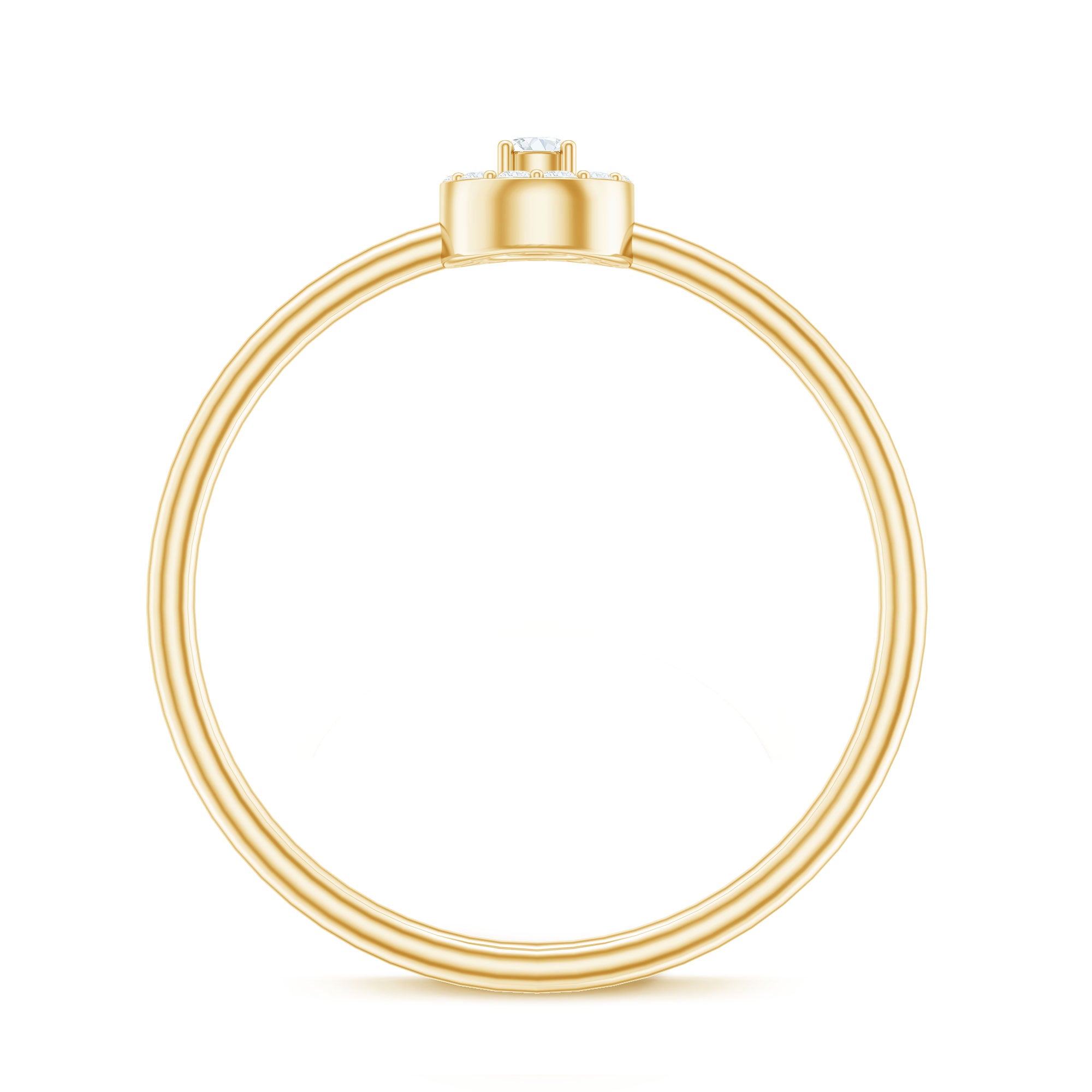 Rosec Jewels-Natural Diamond Dainty Promise Ring