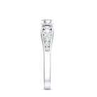 Rosec Jewels-Vintage Style Moissanite Engagement Ring for Women
