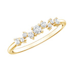Brilliant Cut Diamond Wedding Band for Women Natural - ( HI-SI ) - Rosec Jewels