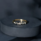 Brilliant Cut Diamond Wedding Band for Women Natural - ( HI-SI ) - Rosec Jewels