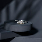 Rosec Jewels-Cultured Freshwater Pearl Diamond Wrap Ring for Women