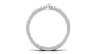 1.25 CT Marquise and Round Cut Zircon Solitaire Bridal Ring Set AAAA - Rosec Jewels