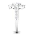 2 CT Cubic Zirconia Statement Engagement Ring AAAA - Rosec Jewels