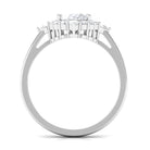 1 Carat Oval Zircon Unique Engagement Ring for Women AAAA - Rosec Jewels