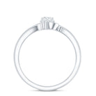 Brilliant Cut Certified Lab Grown Diamond Promise Ring For Her Lab - ( EF-VS ) - Rosec Jewels