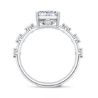 Rosec Jewels-4 Carat Lab Grown Radiant Cut Diamond Solitaire Engagement Ring with IGI Certificate