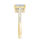 IGI Certified Radiant Cut Lab Grown Diamond Hidden Halo Engagement Ring 2 Carat Lab - ( E-VS1 ) - Rosec Jewels