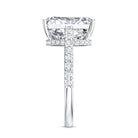 Rosec Jewels-IGI Certified 5 Carat Lab Grown Diamond Solitaire Radiant Cut Engagement Ring
