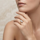 3 Carat Lab Grown Diamond Marquise Engagement Ring IGI Certified Lab - ( E-VS1 ) - Rosec Jewels