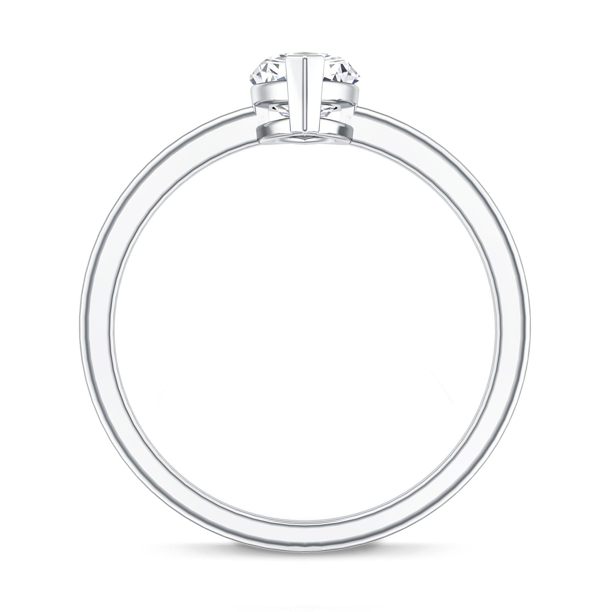 Rosec Jewels-Classic Marquise Cut Lab Grown Diamond 1 Carat Engagement Ring with IGI Certificate