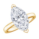 Rosec Jewels-2 Carat Lab Grown Diamond Marquise Engagement Ring with IGI Certificate