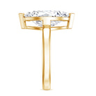 Rosec Jewels-2 Carat Lab Grown Diamond Marquise Engagement Ring with IGI Certificate