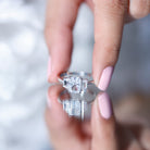 Rosec Jewels-2 Carat IGI Authenticated Lab Grown Diamond Three Stone Engagement Ring