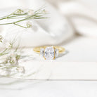 Rosec Jewels-2 Carat IGI Authenticated Lab Grown Diamond Three Stone Engagement Ring
