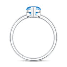 Rosec Jewels-IGI Certified 4 Carat Engagement Ring with Solitaire Marquise Cut Lab Grown Blue Diamond