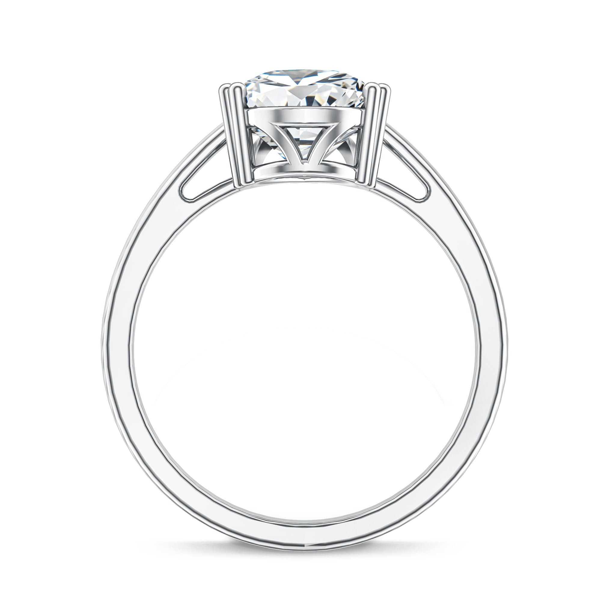 Rosec Jewels-Pear Shape IGI Certified 3 Carat Lab Grown Diamond Solitaire Engagement Ring