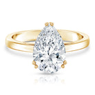 Rosec Jewels-Pear Shape IGI Certified 3 Carat Lab Grown Diamond Solitaire Engagement Ring