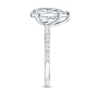 Rosec Jewels-IGI Certified 3 Carat Lab Grown Diamond Pear Shape Engagement Ring for Her