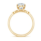 Rosec Jewels-Nature Inspired 2 Carat Lab Grown Diamond Pear Engagement Ring with IGI Certificate
