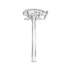 Rosec Jewels-2 Carat Pear Lab Grown Diamond Three Stone Engagement Ring IGI Certified