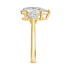 Rosec Jewels-Pear Shape 3 Carat Lab Grown Diamond Statement Ring for Women with IGI Certificate
