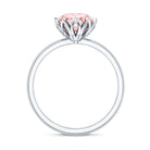 Rosec Jewels-Lab Grown 3 Carat Pink Diamond Solitaire Engagement Ring IGI Certified