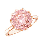 Rosec Jewels-IGI Certified 4 Carat Lab Grown Pink Diamond Ring For Engagement