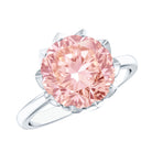 Rosec Jewels-IGI Certified 4 Carat Lab Grown Pink Diamond Ring For Engagement