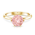 Rosec Jewels-IGI Certified 2 Carat Lab Grown Pink Diamond Solitaire Engagement Ring For Her