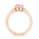 Rosec Jewels-IGI Certified Heart Shape Lab Grown Pink Diamond Engagement Ring 1 Carat