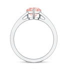 Rosec Jewels-IGI Certified Heart Shape Lab Grown Pink Diamond Engagement Ring 1 Carat